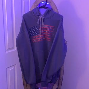 American flag hoodie